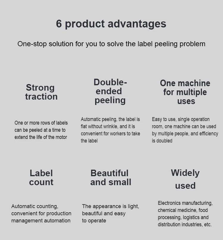 インテリジェント自動ラベル剥離機、感熱紙用ステッカー切断機分離、自動ラベルを購入