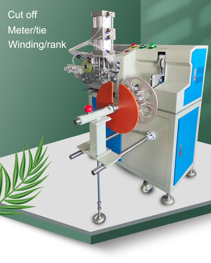 cable Coiling Tying Bundle With Meter Counting, Wire Cutting coil Winding Binding Machine, Cable Rewinding Machine, Fully Automatic Binding Wire Tying Machine, Wire Winding Coil Machine  メーターカウント、ワイヤーカットコイル巻線バインディングマシン、ケーブル巻き戻し機、全自動バインディングワイヤータイイングマシン、ワイヤー巻線コイルマシンを備えたケーブルコイリングタイリングバンドル