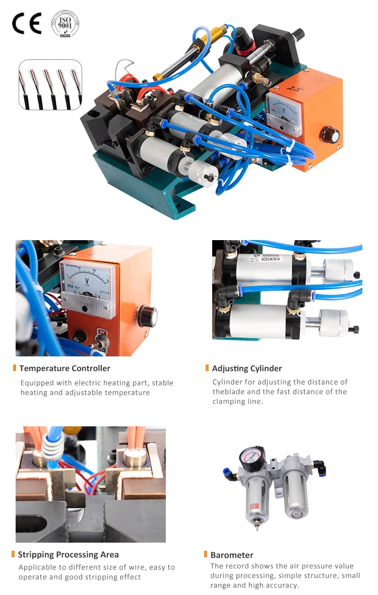 Braided Wire Stripping Machine, Wire Stripper, Hot Cable Peeling Machine 編組ワイヤーストリッピングマシン、ワイヤーストリッパー、ホットケーブルピーリングマシン
